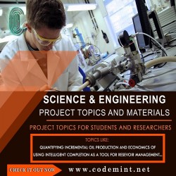 SCIENCE & ENGINEERING Research Topics